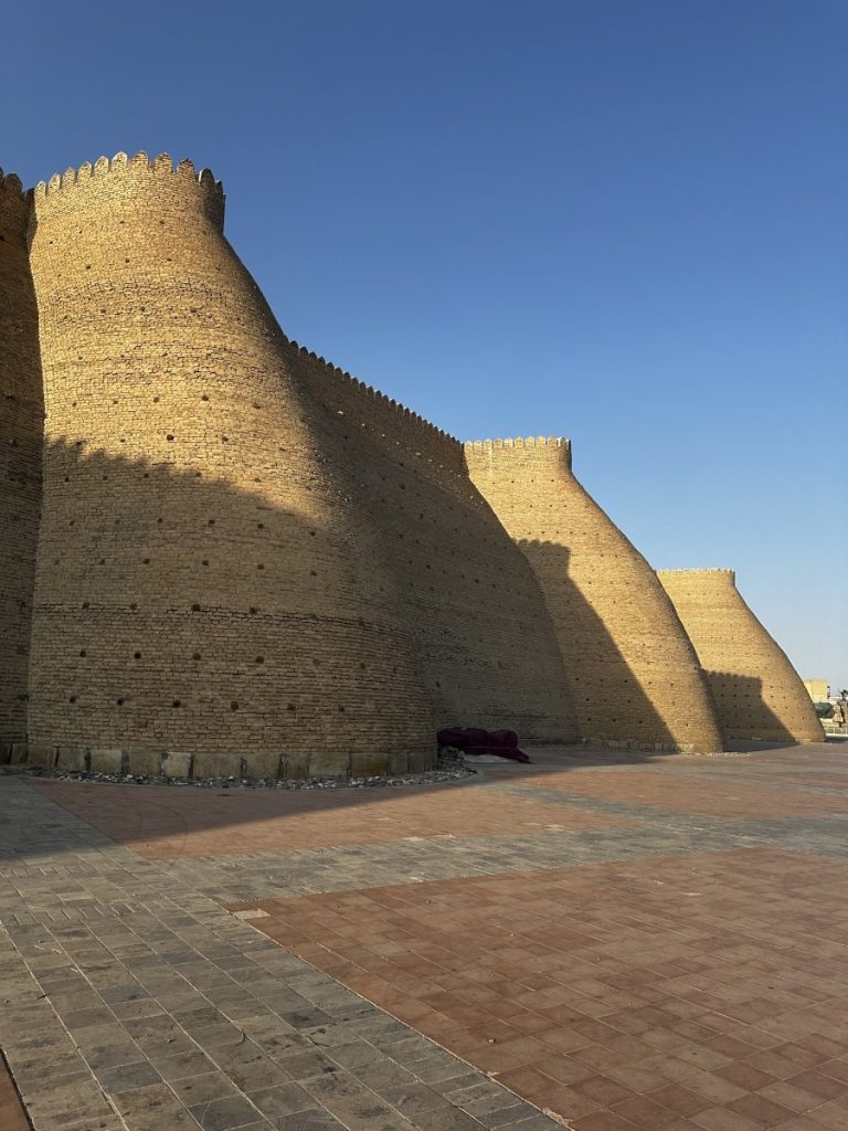 The walls of Bukhara