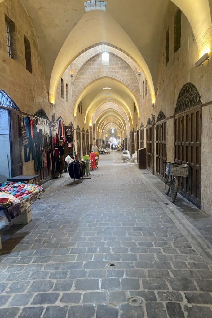The new souk, as it has been recently rebuilt and ready to host the old vendors