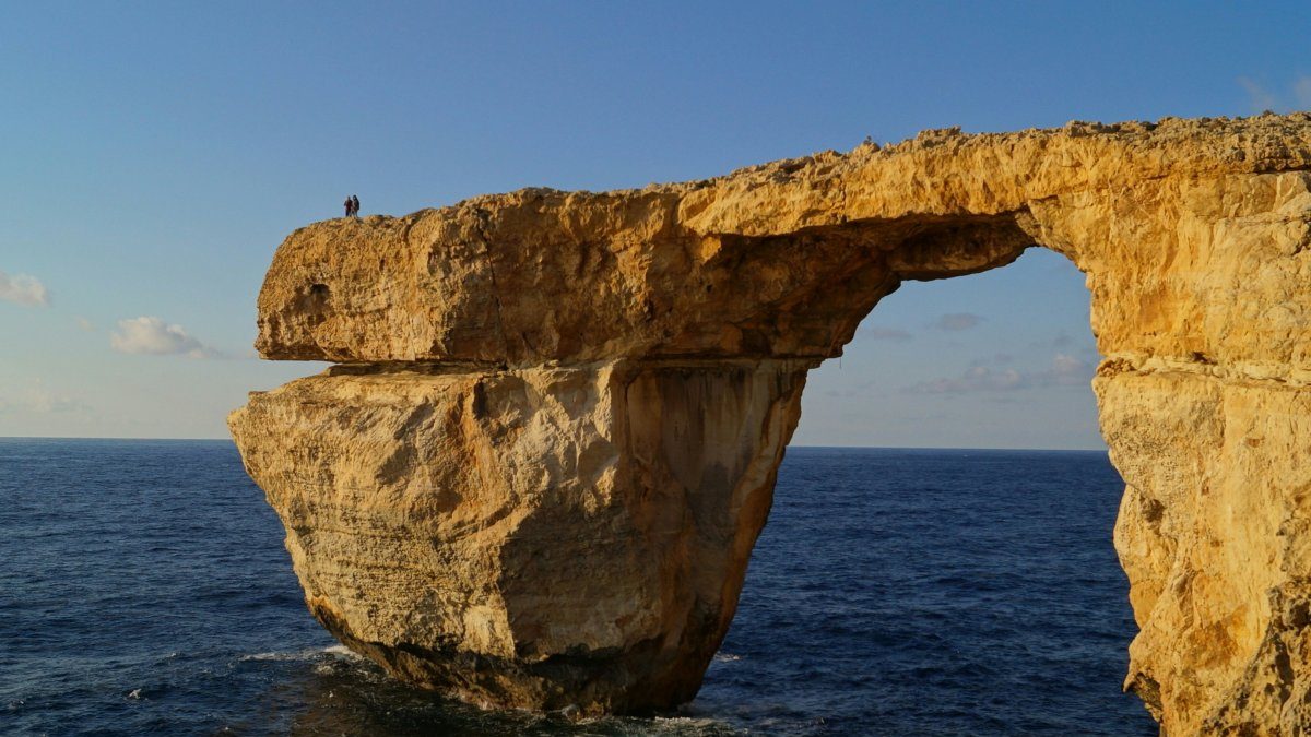 The, now collapsed, Azure Window, as it was before