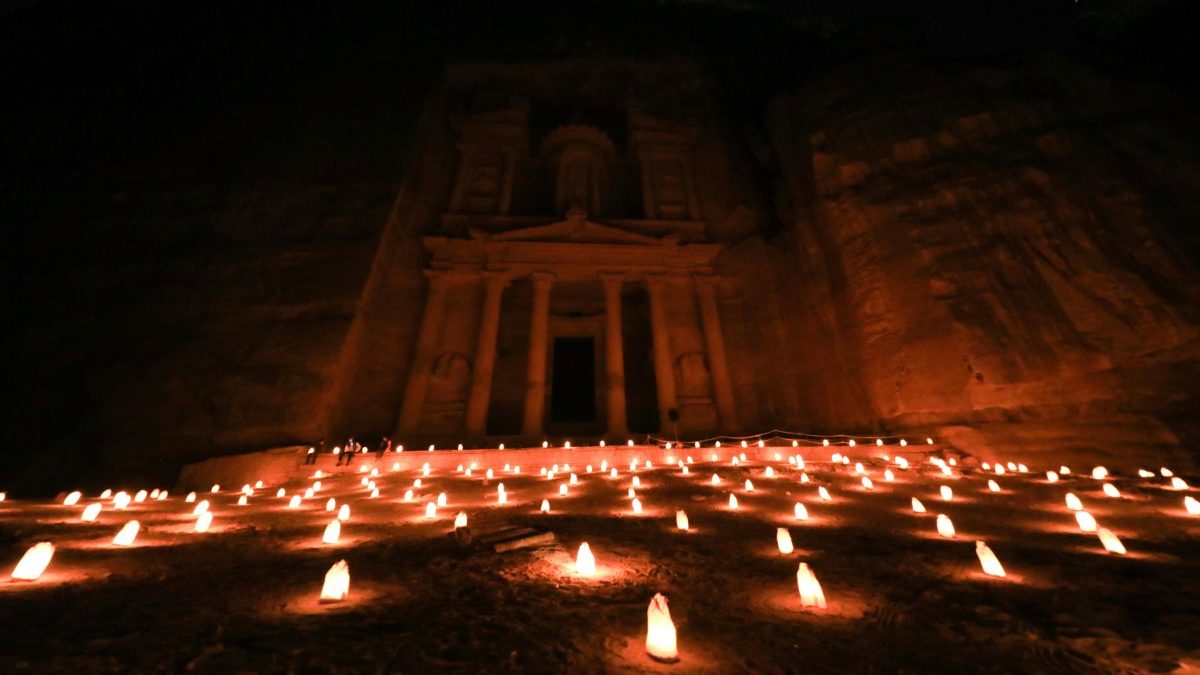 Petra by night is a good reason to ask: is Petra worth visiting?