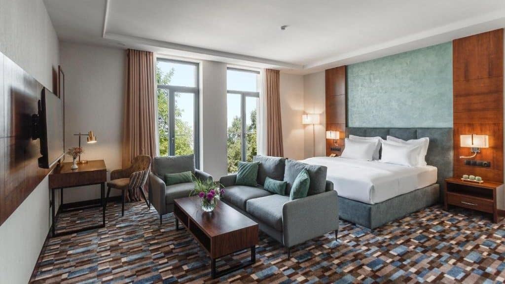 ATECA Hotel Suites brings a slightly boutique feel to the mid-upper tier of hotels in Tashkent.