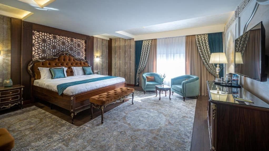 HOTEL MANOR offers a bit more charm among hotels in Tashkent.