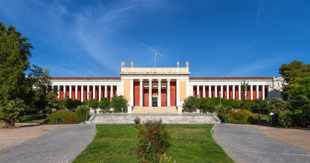 The National Archaeological museum, one of the best museums in Athens