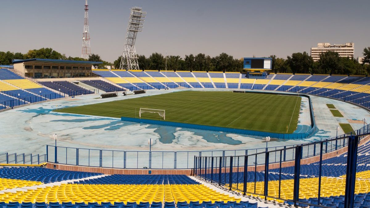 The Stadium of F.C Paktakor in Tashkent