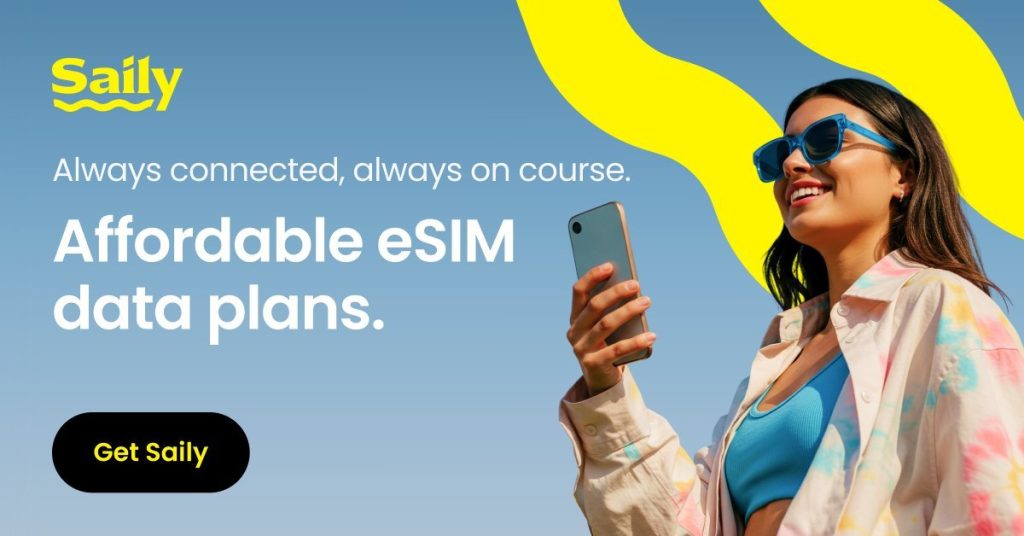 Saily e-SIM banner
