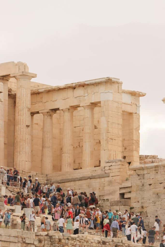 Crowded Acropolis