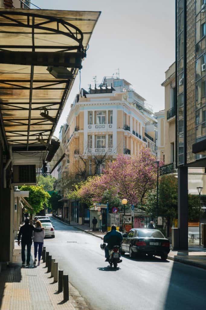 A neighbourhood near syntagma