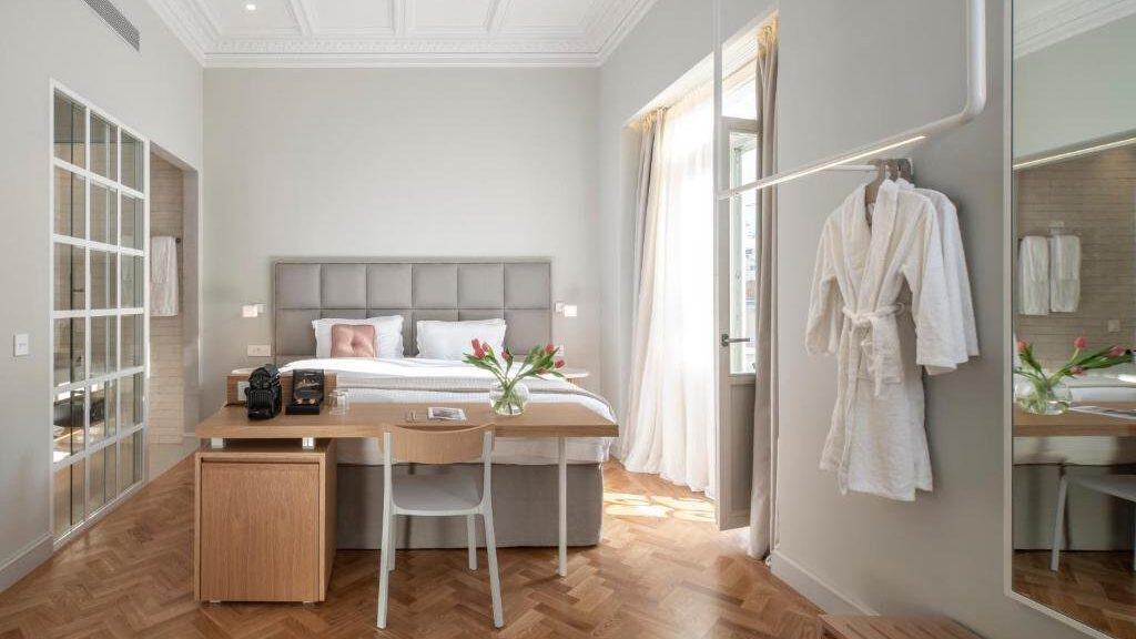 A room at COCO-MAT Athens Jumelle in Athens, Greece