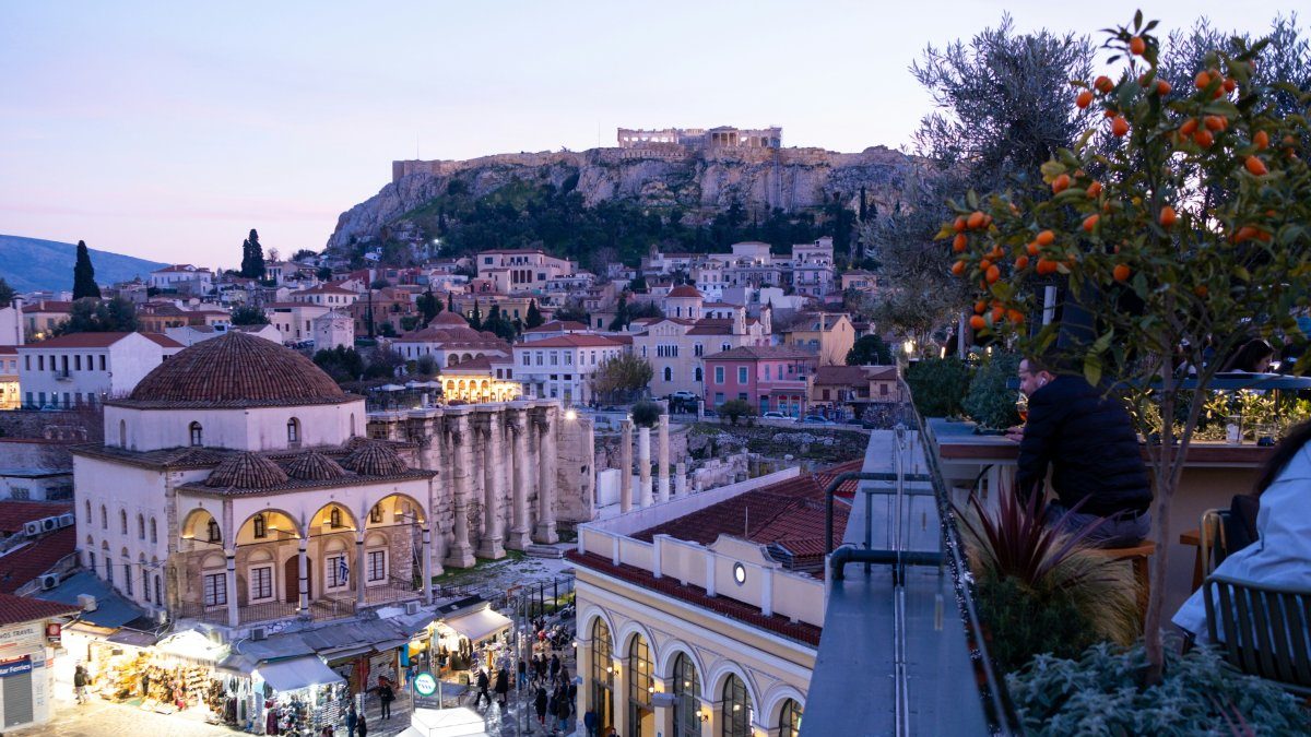 Athens rooftop