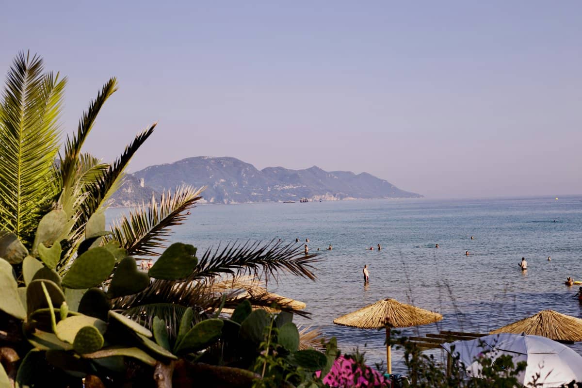 A public beach in Athens