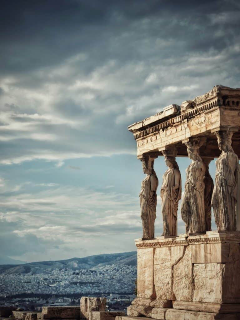 The Caryatids at the Acropolis