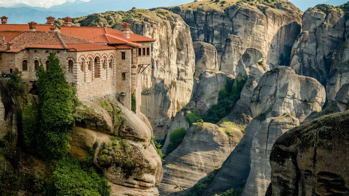 A monastery in Meteora