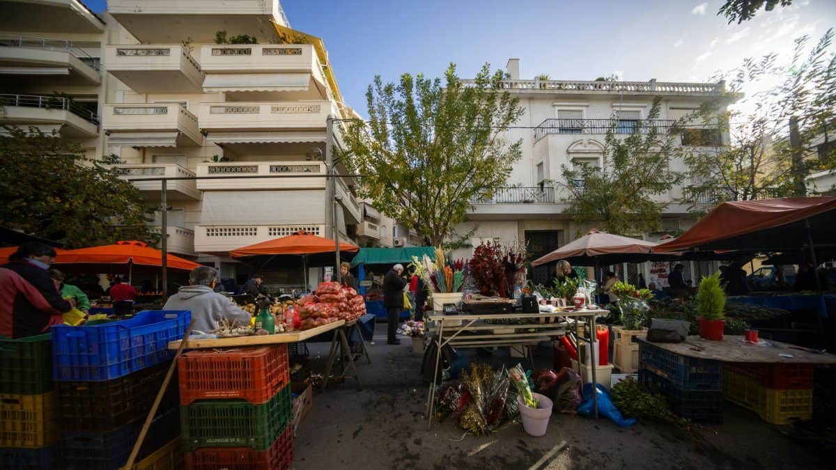 Athens flea market
